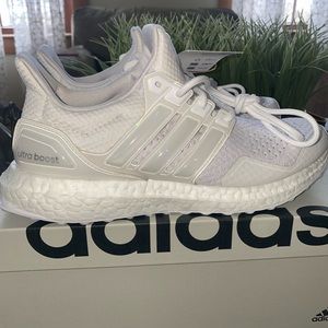 White Adidas Ultraboost women’s size 7.5